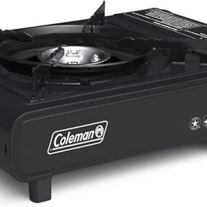 Coleman Classic 1-Burner Butane Stove, Portable Camping Stove with Carry Case & Push-Button Starter, Includes Precise Temperature Control & 7,650 BTUs of Power for Camping, Tailgating, & More