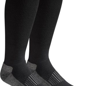 Dickies Men's Light Compression Comfort Over-The-Calf Socks, Available in M-XXL (2, 4 Pairs)