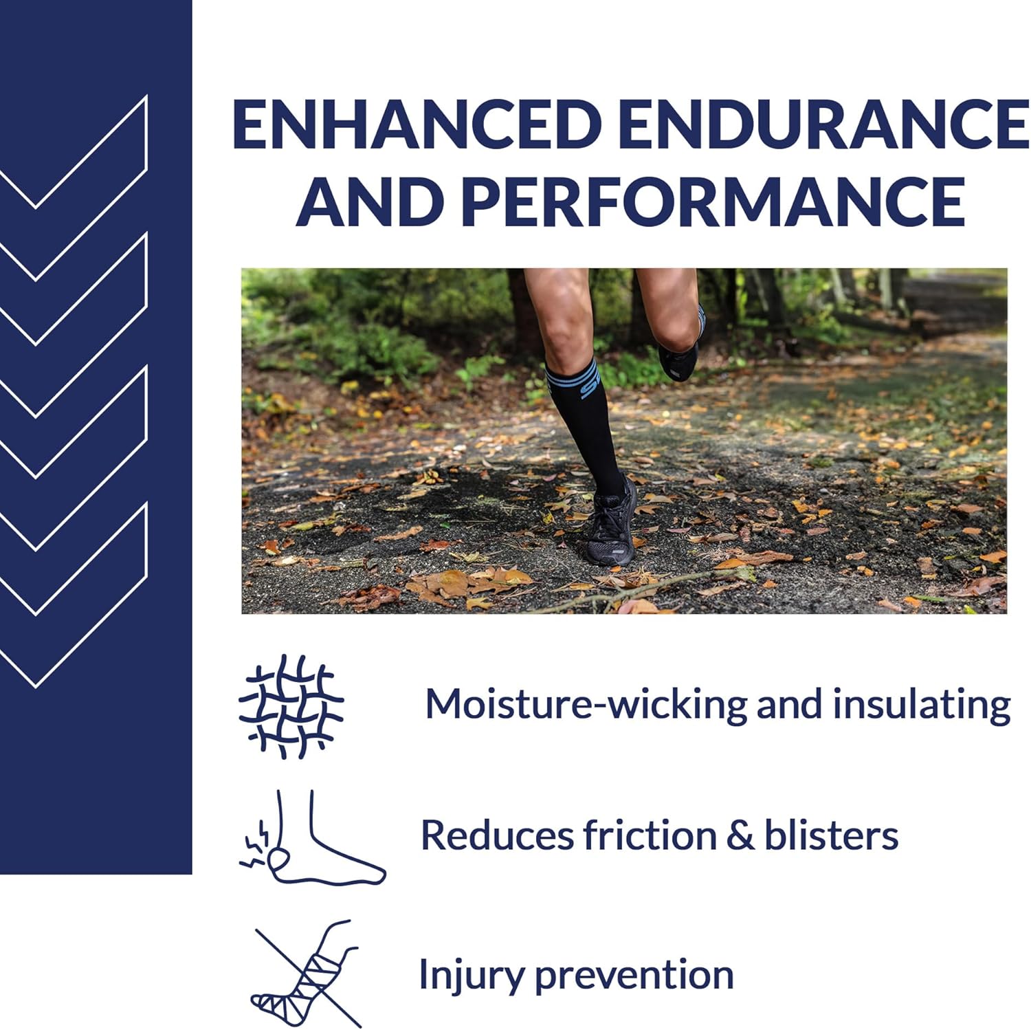 SB SOX Compression Socks (20-30mmHg) for Men & Women – Best Compression Socks for All Day Wear, Better Blood Flow, Swelling! - Image 7