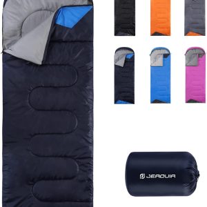 Sleeping Bags for Adults Backpacking Lightweight Waterproof- Cold Weather Sleeping Bag for Girls Boys Mens for Warm Camping Hiking Outdoor Travel Hunting with Compression Bags